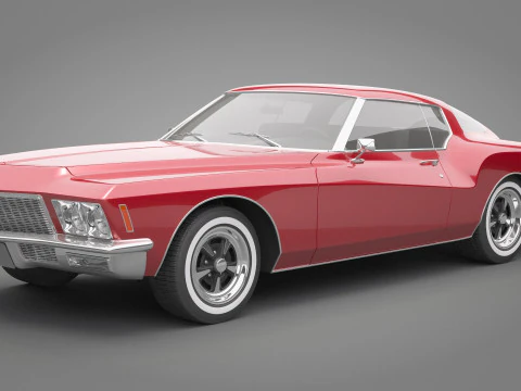 Generic Old Car 03 3D Model