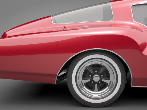 Generic Old Car 03 Model 3D