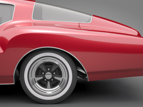 Generic Old Car 03 Model 3D
