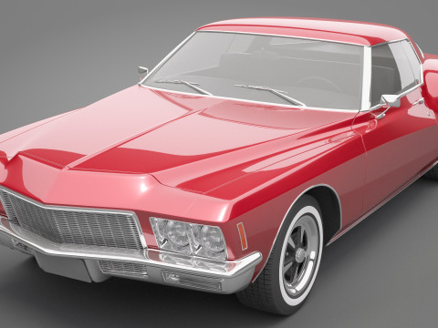 Generic Old Car 03 Model 3D