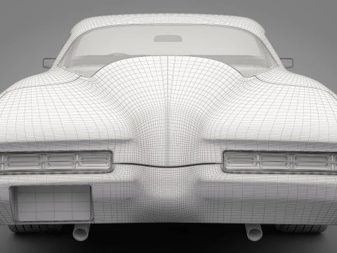Generic Old Car 03 3D Model