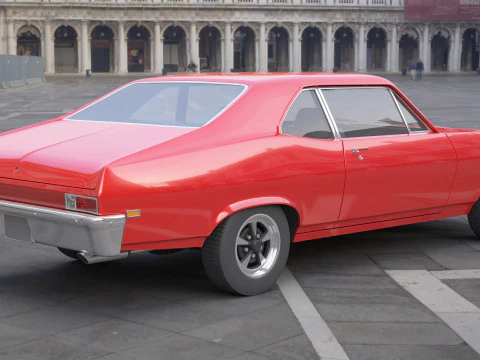 Generic Old Car 04 3D Model