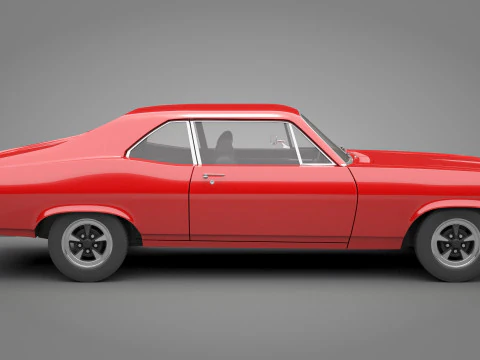 Generic Old Car 04 3D Model