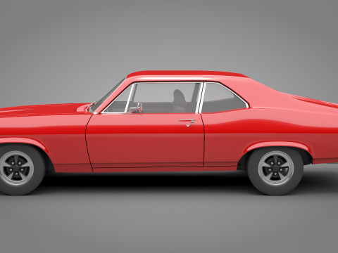 Generic Old Car 04 Modèle 3D