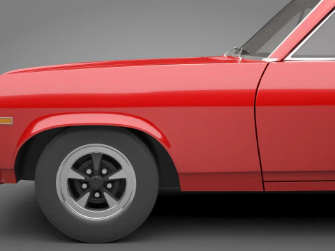 Generic Old Car 04 3D Model