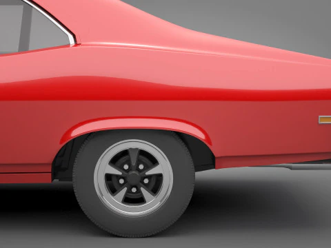 Generic Old Car 04 3D Model