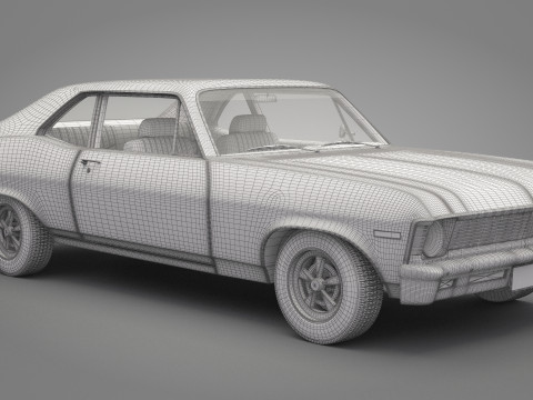 Generic Old Car 04 Modèle 3D