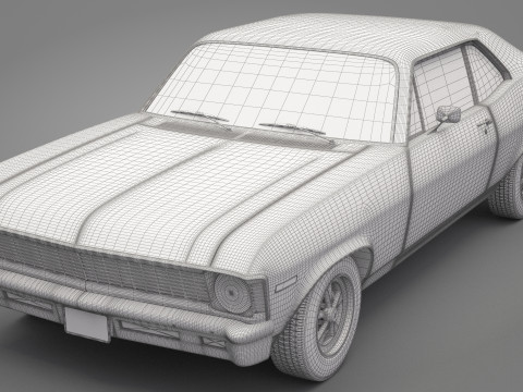 Generic Old Car 04 Modèle 3D