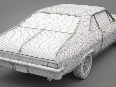 Generic Old Car 04 Modèle 3D
