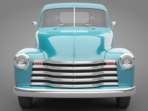 Generic Old Pickup Truck 01 3D मॉडल