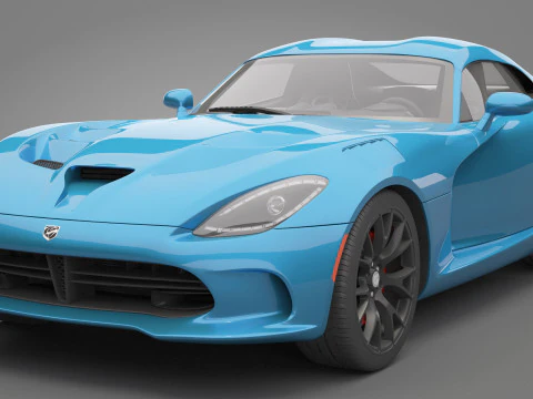 Dodge Viper 3D Model