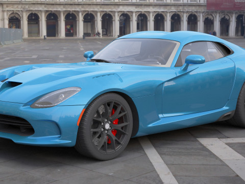Dodge Viper 3Dモデル