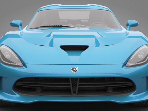 Dodge Viper 3Dモデル