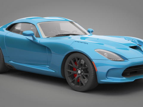 Dodge Viper 3Dモデル