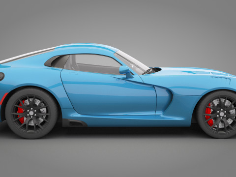 Dodge Viper 3Dモデル