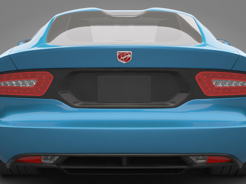 Dodge Viper 3Dモデル