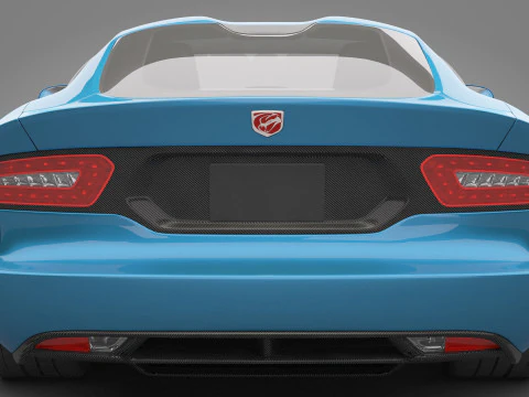 Dodge Viper 3D Model