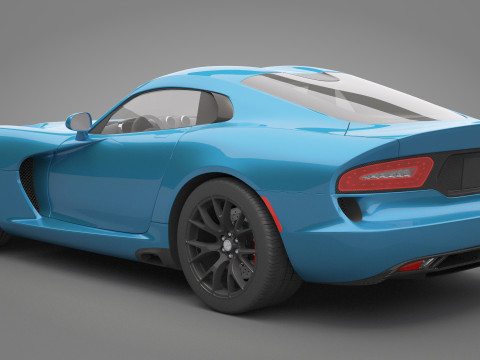 Dodge Viper 3Dモデル