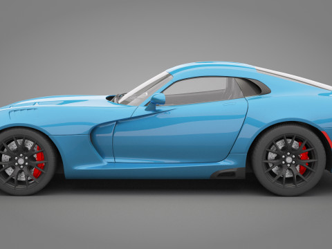 Dodge Viper 3Dモデル