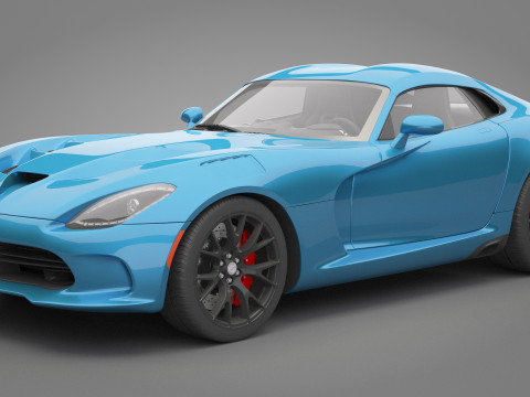 Dodge Viper 3Dモデル