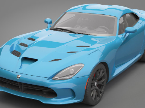 Dodge Viper 3Dモデル