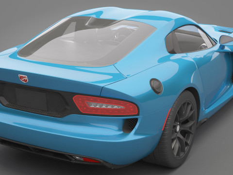 Dodge Viper 3Dモデル