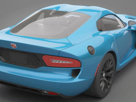 Dodge Viper 3D Model