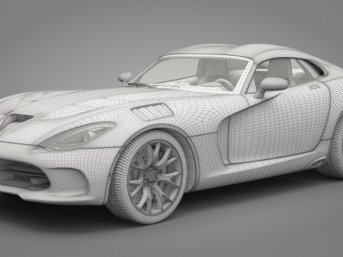 Dodge Viper 3Dモデル