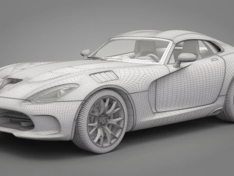 Dodge Viper 3D Model