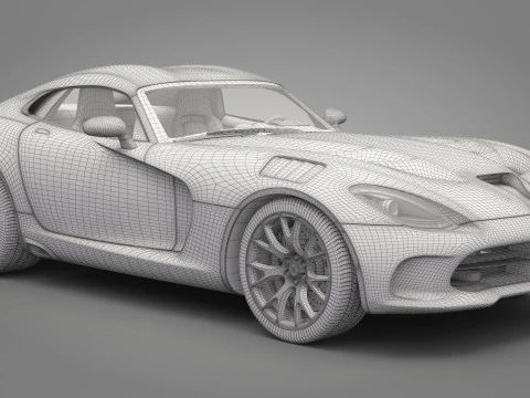 Dodge Viper 3D Model