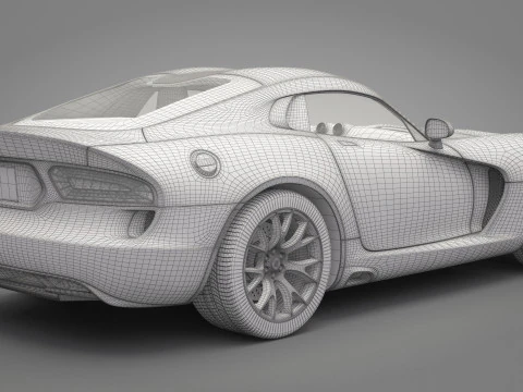 Dodge Viper 3D Model