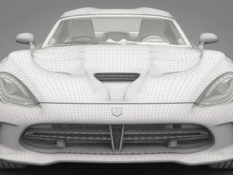 Dodge Viper 3D Model