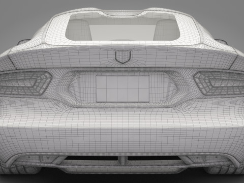 Dodge Viper 3Dモデル