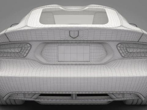 Dodge Viper 3D Model