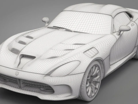 Dodge Viper 3D Model