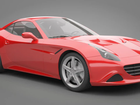 Generic Sport Car 03 3D Model