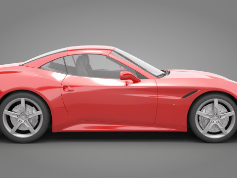 Generic Sport Car 03 3D Модель