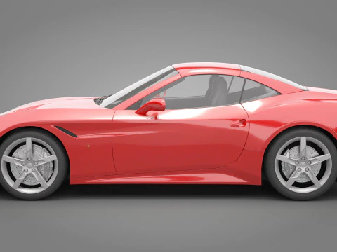 Generic Sport Car 03 3D Model