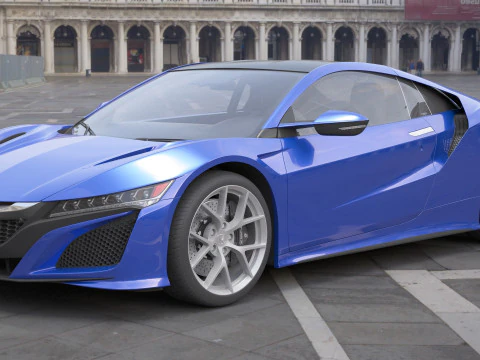 Honda NSX 3D Model