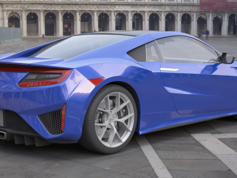 Honda NSX 3Dモデル