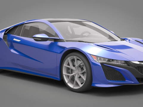 Honda NSX 3Dモデル