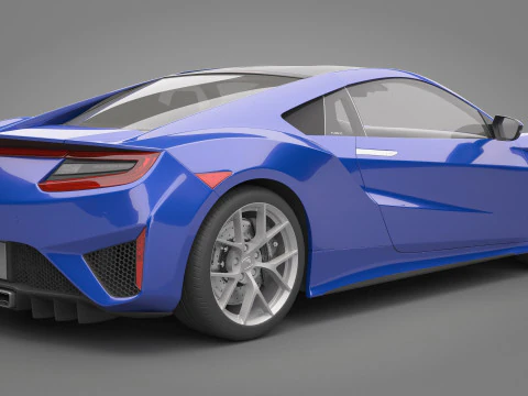 Honda NSX 3D Model