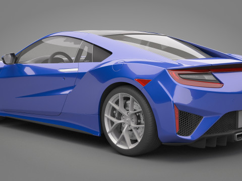 Honda NSX 3Dモデル