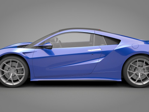 Honda NSX 3Dモデル
