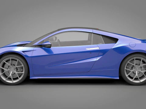 Honda NSX 3D Model