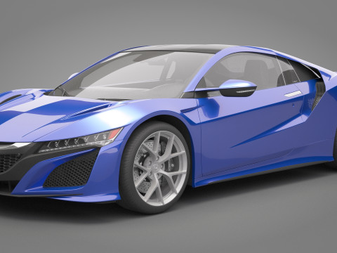 Honda NSX 3Dモデル