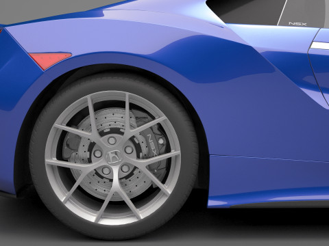 Honda NSX 3Dモデル