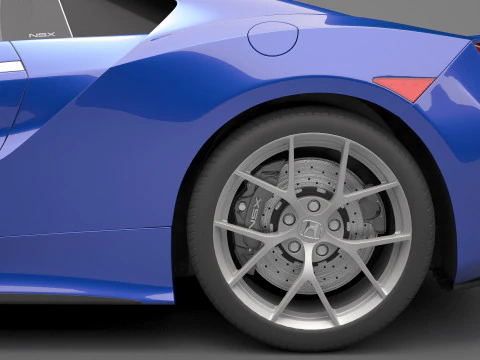 Honda NSX 3D Model