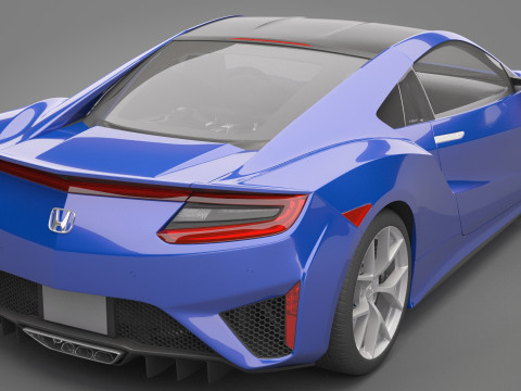Honda NSX 3Dモデル