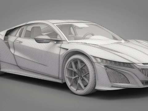 Honda NSX 3D Model